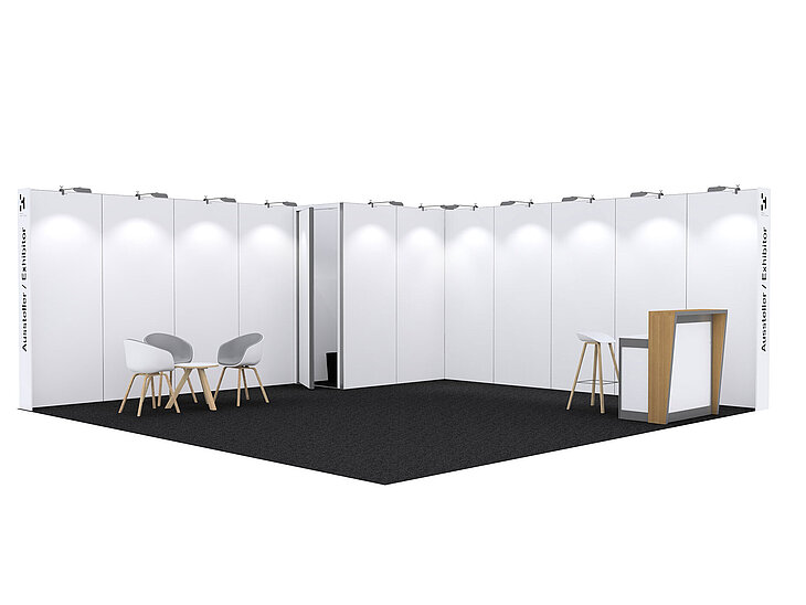 Ausstellungspaket 36m² Basic Ausstellungspaket 36m² Basic