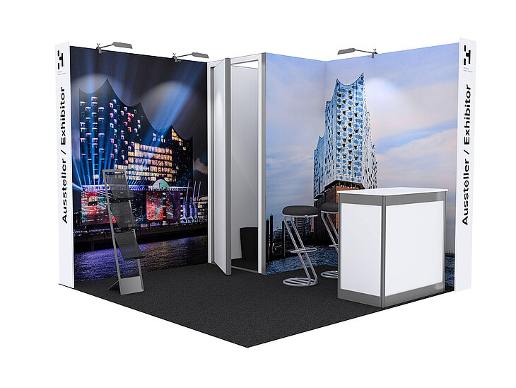 Ausstellungspaket 9m² Textildruck Ausstellungspaket 9m² Textildruck